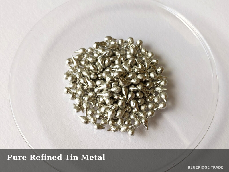 Refined Tin Metal